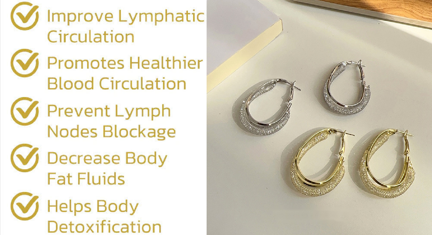 Lovilds™ Lymphatic fashion Oval Earrings(Limited Time Discount 🔥 Last Day)