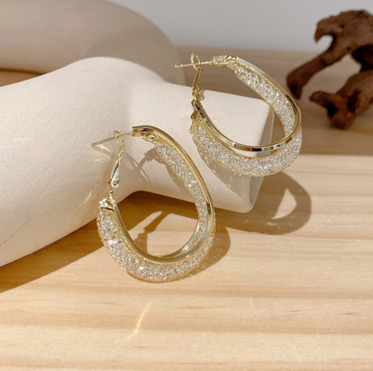 Lovilds™ Lymphatic fashion Oval Earrings（Limited Time Discount 🔥 Last Day）