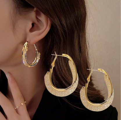 Lovilds™ Lymphatic fashion Oval Earrings（Limited Time Discount 🔥 Last Day）