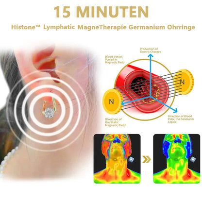 (🔥LAST DAY 70% OFF) Histone Lymphatic MagneTherapy Germanium Earrings