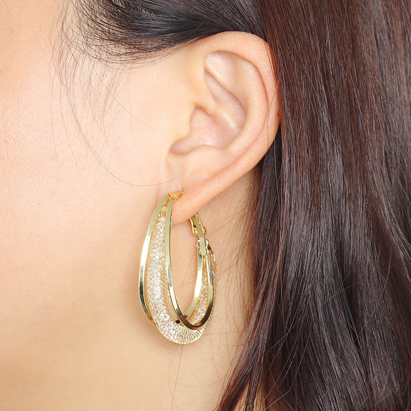 Lovilds™ Lymphatic fashion Oval Earrings（Limited Time Discount 🔥 Last Day）