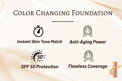 New Year's Special 80% OFF Last Day🔥 4 in 1 Color Changing Foundation SPF 50